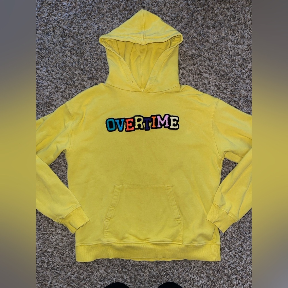 Overtime Yellow Hoodie